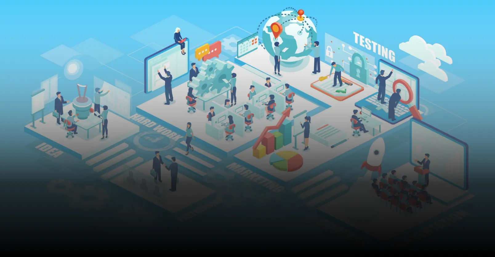 Logistics management and supply chain coordination services
